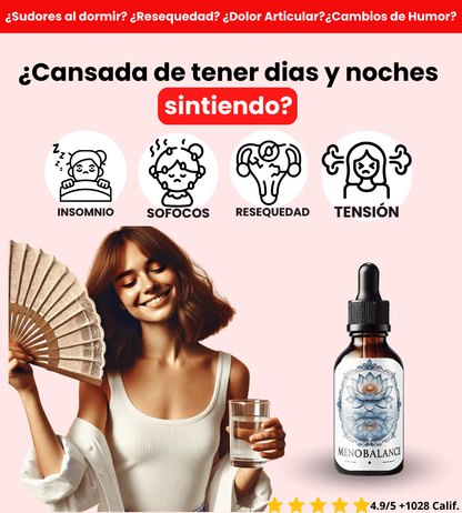 🥵MENOPAUSIA:SOFOCOS,RESEQUEDAD,DOLOR... - MenoBalans